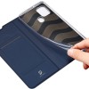 Чехол-книжка Dux Ducis с карманом для визиток для Samsung Galaxy A21s Синій (16202)