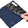 Чехол-книжка Dux Ducis с карманом для визиток для Xiaomi Mi Note 10 Lite Синий (12546)