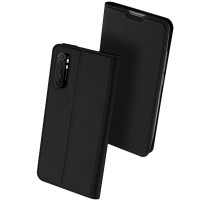 Чехол-книжка Dux Ducis с карманом для визиток для Xiaomi Mi Note 10 Lite Черный (12545)