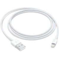 Дата кабель для Apple USB to Lightning (ААА) (1m) no box Белый (30024)