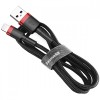 Дата кабель Baseus Cafule Lightning Cable 2.4A (1m) Красный (14103)