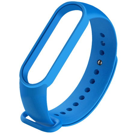 Силиконовый ремешок для Xiaomi Mi Band 5 / 6 Синій (14104)