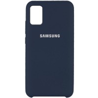 Чехол Silicone Cover (AAA) для Samsung Galaxy A71 Синій (17489)