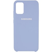 Чехол Silicone Cover (AAA) для Samsung Galaxy A71 Блакитний (17490)