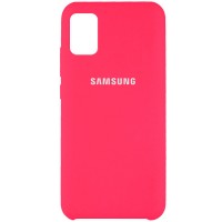 Чехол Silicone Cover (AAA) для Samsung Galaxy A71 Рожевий (17493)