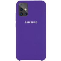 Чехол Silicone Cover (AAA) для Samsung Galaxy A71 Фіолетовий (17484)