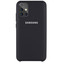 Чехол Silicone Cover (AAA) для Samsung Galaxy A71 Чорний (17486)