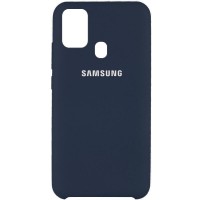 Чехол Silicone Cover (AAA) для Samsung Galaxy M31 Синій (6203)