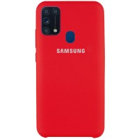 Чехол Silicone Cover (AAA) для Samsung Galaxy M31 Червоний (11857)