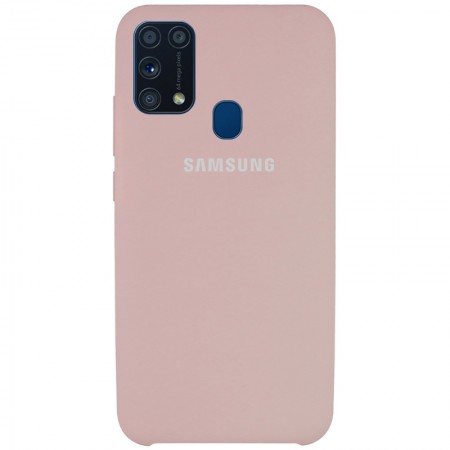 Чехол Silicone Cover (AAA) для Samsung Galaxy M31 Розовый (6201)