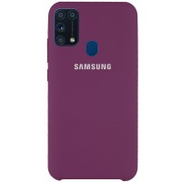 Чехол Silicone Cover (AAA) для Samsung Galaxy M31 Фіолетовий (6202)