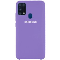 Чехол Silicone Cover (AAA) для Samsung Galaxy M31 Бузковий (6199)