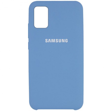 Чехол Silicone Cover (AAA) для Samsung Galaxy A31 Синий (17504)
