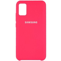 Чехол Silicone Cover (AAA) для Samsung Galaxy A31 Рожевий (17503)