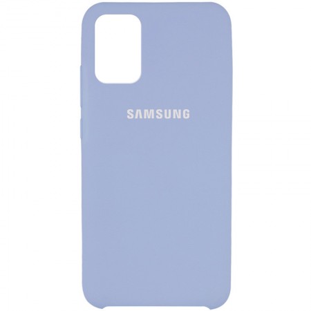 Чехол Silicone Cover (AAA) для Samsung Galaxy A31 Голубой (17507)
