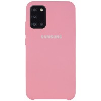 Чехол Silicone Cover (AAA) для Samsung Galaxy A31 Рожевий (17495)