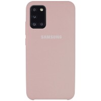 Чехол Silicone Cover (AAA) для Samsung Galaxy A31 Рожевий (17497)