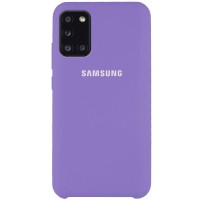 Чехол Silicone Cover (AAA) для Samsung Galaxy A31 Бузковий (17499)