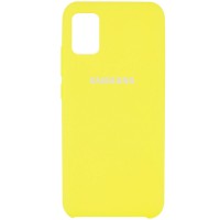 Чехол Silicone Cover (AAA) для Samsung Galaxy A51 Жовтий (17511)