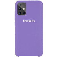 Чехол Silicone Cover (AAA) для Samsung Galaxy A51 Бузковий (17508)
