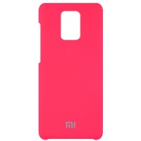 Чехол Silicone Cover (AAA) для Xiaomi Redmi Note 9s / Note 9 Pro / Note 9 Pro Max Розовый (17513)