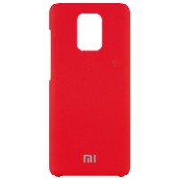 Чехол Silicone Cover (AAA) для Xiaomi Redmi Note 9s / Note 9 Pro / Note 9 Pro Max Красный (6209)
