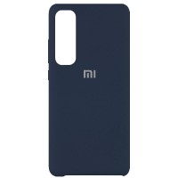 Чехол Silicone Cover (AAA) для Xiaomi Mi Note 10 Lite Синій (6239)