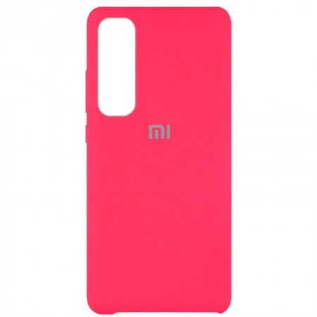 Чехол Silicone Cover (AAA) для Xiaomi Mi Note 10 Lite Розовый (6237)