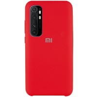Чехол Silicone Cover (AAA) для Xiaomi Mi Note 10 Lite Червоний (6229)