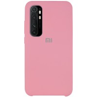 Чехол Silicone Cover (AAA) для Xiaomi Mi Note 10 Lite Рожевий (6234)