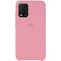 Чехол Silicone Cover (AAA) для Xiaomi Mi 10 Lite Розовый (6224)