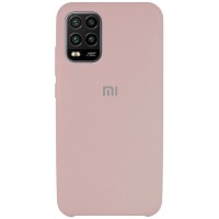 Чехол Silicone Cover (AAA) для Xiaomi Mi 10 Lite Рожевий (6222)
