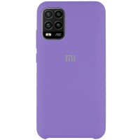 Чехол Silicone Cover (AAA) для Xiaomi Mi 10 Lite Фіолетовий (6226)