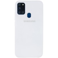 Чехол Silicone Cover Full Protective (AA) для Samsung Galaxy A21s Білий (6263)