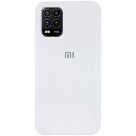 Чехол Silicone Cover Full Protective (AA) для Xiaomi Mi 10 Lite Білий (6273)