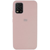 Чехол Silicone Cover Full Protective (AA) для Xiaomi Mi 10 Lite Розовый (6271)