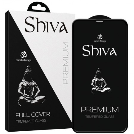 Защитное стекло Shiva 3D для Apple iPhone 11 Pro / X / XS (5.8'') Чорний (13551)