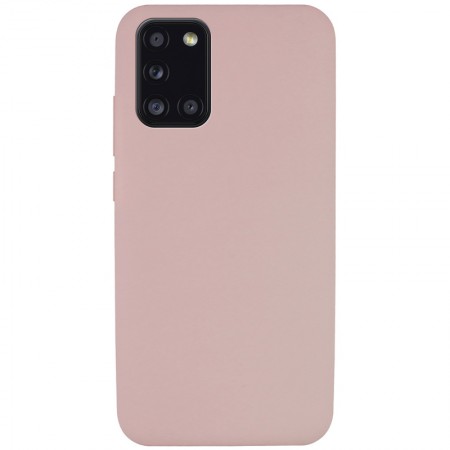 Чехол Silicone Cover Full without Logo (A) для Samsung Galaxy A31 Розовый (15180)