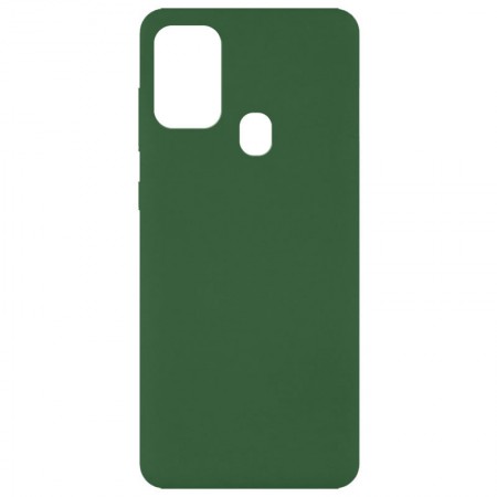 Чехол Silicone Cover Full without Logo (A) для Samsung Galaxy A21s Зелёный (6297)