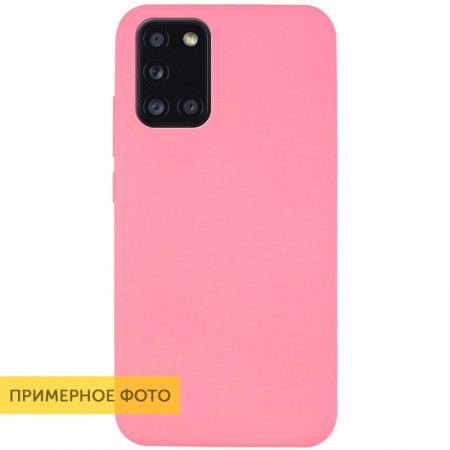 Чехол Silicone Cover Full without Logo (A) для Samsung Galaxy A21s Розовый (6291)