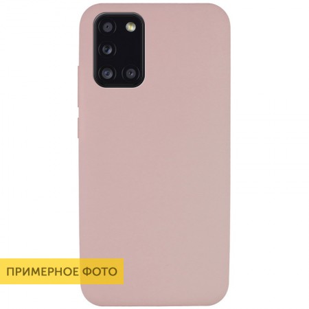 Чехол Silicone Cover Full without Logo (A) для Samsung Galaxy A21s Розовый (6292)