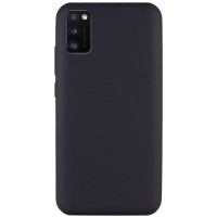 Чехол Silicone Cover Full without Logo (A) для Samsung Galaxy A41 Чорний (6306)