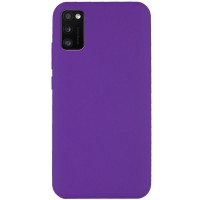 Чехол Silicone Cover Full without Logo (A) для Samsung Galaxy A41 Фіолетовий (6308)