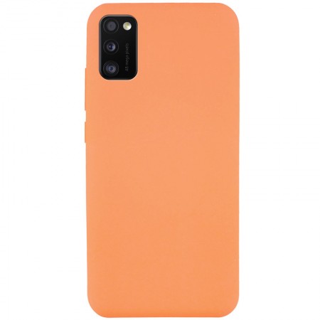 Чехол Silicone Cover Full without Logo (A) для Samsung Galaxy A41 Оранжевый (6307)