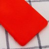 Чехол Silicone Cover Full without Logo (A) для Samsung Galaxy A41 Красный (17366)