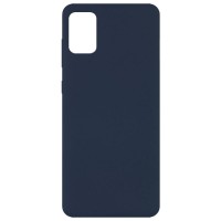 Чехол Silicone Cover Full without Logo (A) для Samsung Galaxy A51 Синій (6313)