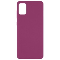 Чехол Silicone Cover Full without Logo (A) для Samsung Galaxy A51 Червоний (15186)