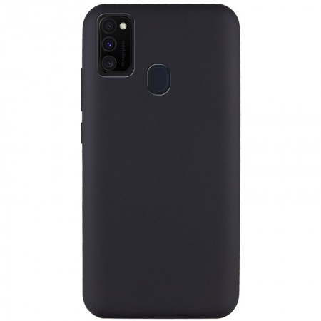 Чехол Silicone Cover Full without Logo (A) для Samsung Galaxy M30s / M21 Черный (15197)