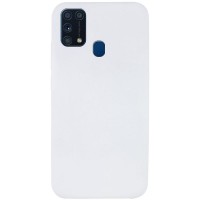 Чехол Silicone Cover Full without Logo (A) для Samsung Galaxy M31 Білий (6319)