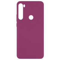 Чехол Silicone Cover Full without Logo (A) для Xiaomi Redmi Note 8T Красный (6333)